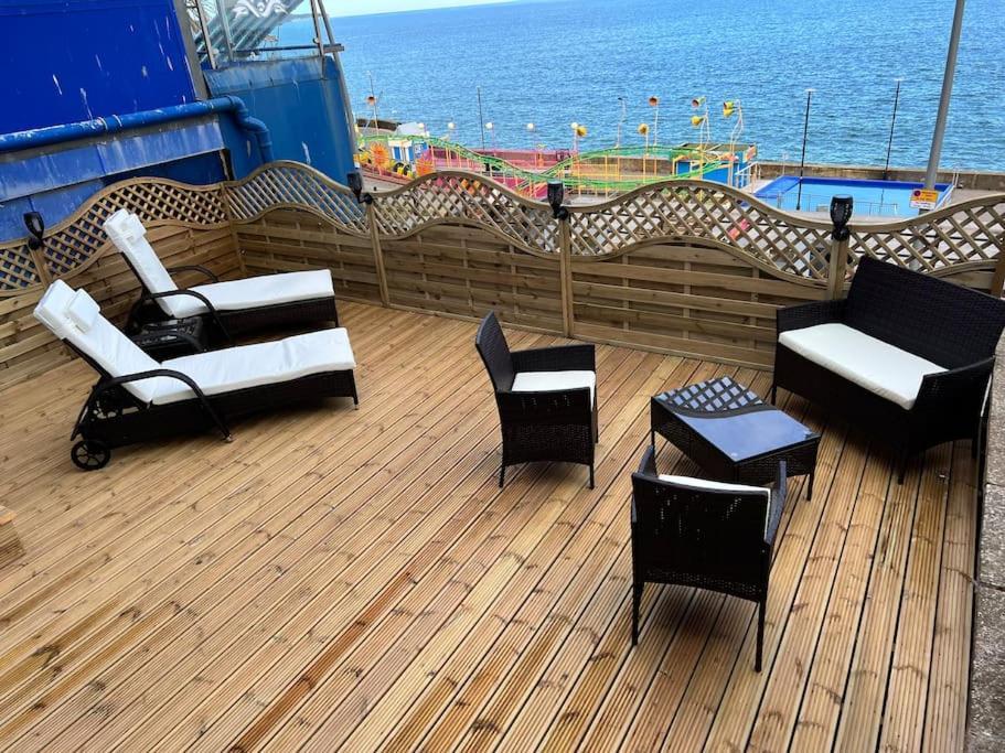 Sea View Lavish Apartment Sky Tv Whirlpool Bath Huge Balcony Newly Refurbished บริดลิงตัน ภายนอก รูปภาพ